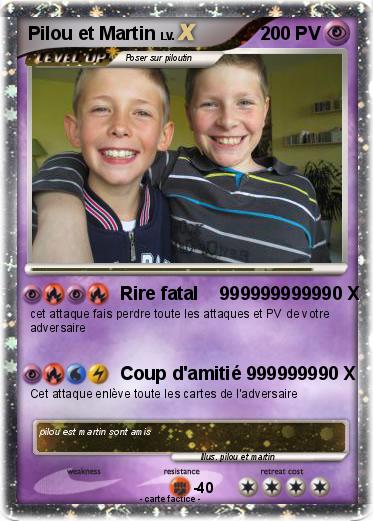 Pokemon Pilou et Martin
