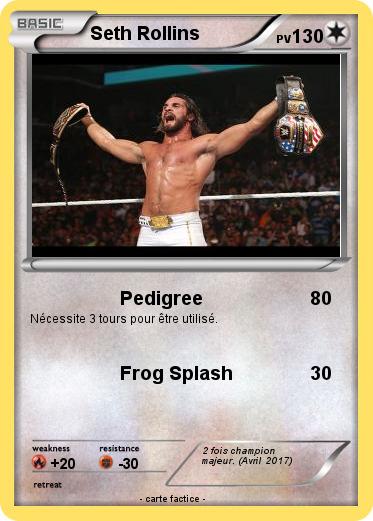 Pokemon Seth Rollins