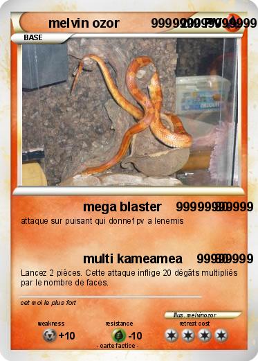 Pokemon melvin ozor         999999999999999