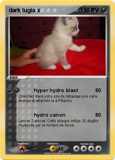 Pokemon dark lugia x