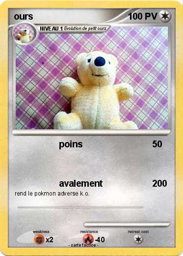 Pokemon ours