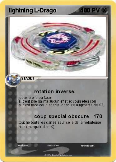 Pokemon lightning L-Drago               400        X