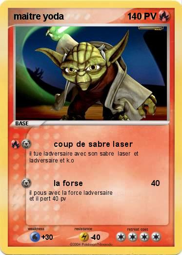 Pokemon maitre yoda 