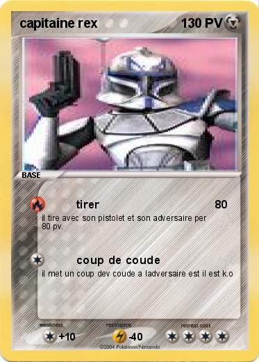 Pokemon capitaine rex