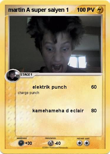 Pokemon martin A super saiyen 1