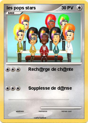 Pokemon les pops stars