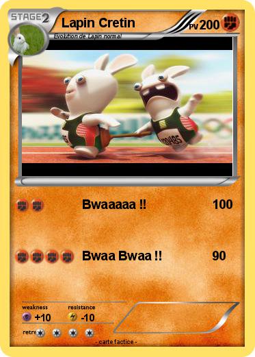 Pokemon Lapin Cretin