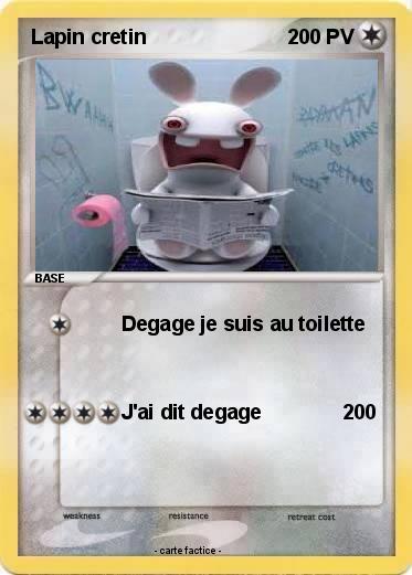 Pokemon Lapin cretin