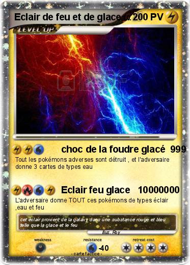 Pokemon Eclair de feu et de glace