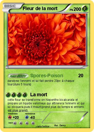 Pokemon Fleur de la mort