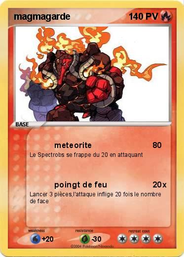Pokemon magmagarde