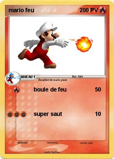 Pokemon mario feu