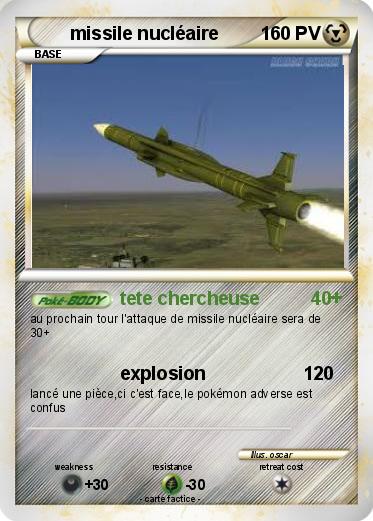 Pokemon missile nucléaire