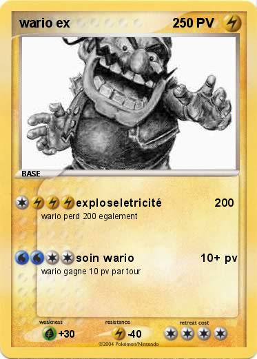 Pokemon wario ex                             2 