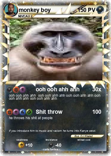Pokemon monkey boy
