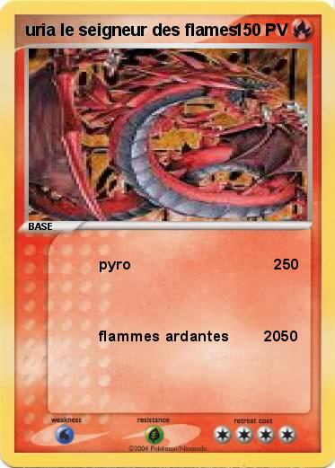 Pokemon uria le seigneur des flames