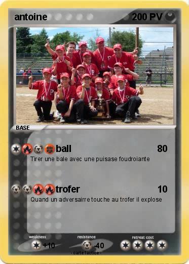 Pokemon antoine