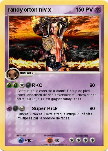 Pokemon randy orton niv x