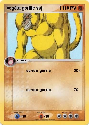 Pokemon végéta gorille ssj              1