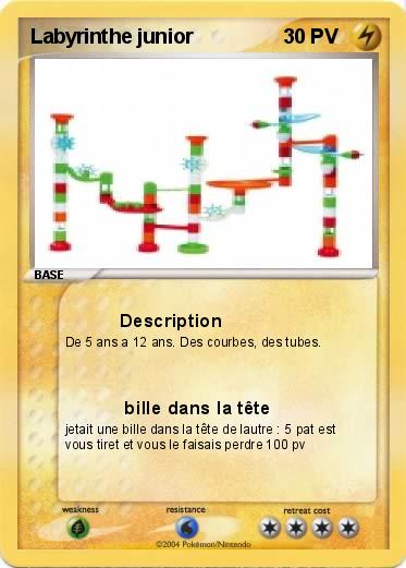 Pokemon Labyrinthe junior