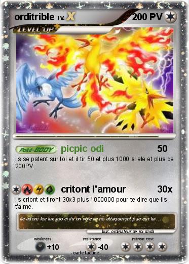 Pokemon orditrible
