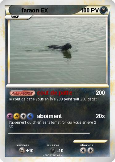 Pokemon faraon EX