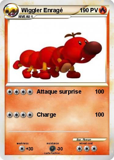 Pokemon Wiggler Enragé