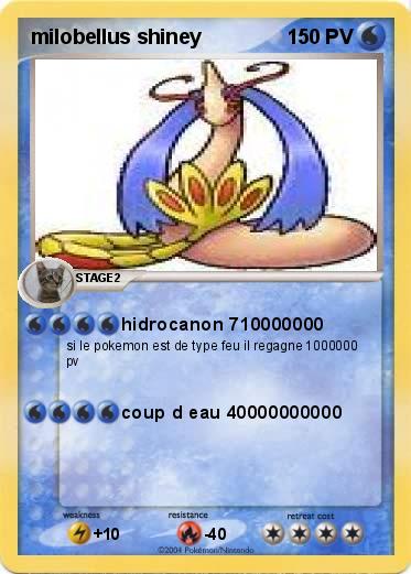 Pokemon milobellus shiney