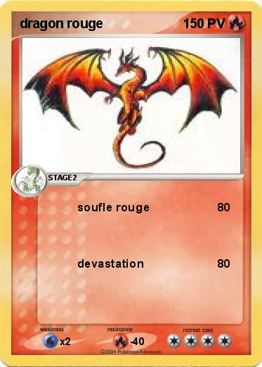 Pokemon dragon rouge