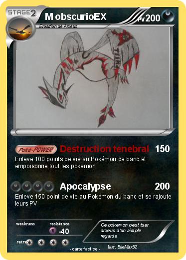 Pokemon M obscurioEX
