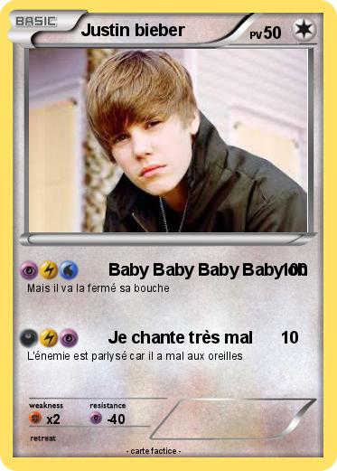 Pokemon Justin bieber
