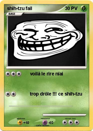 Pokemon shih-tzu fail