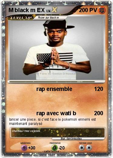 Pokemon M black m EX