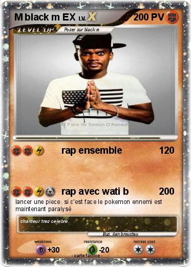 Pokemon M black m EX