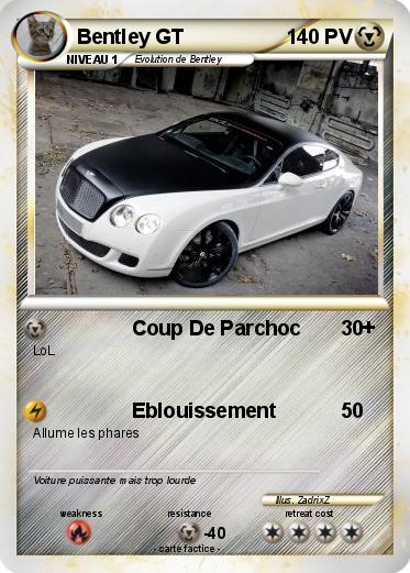 Pokemon Bentley GT