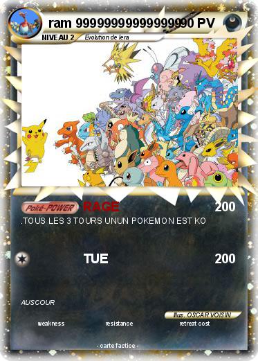 Pokemon ram 999999999999999