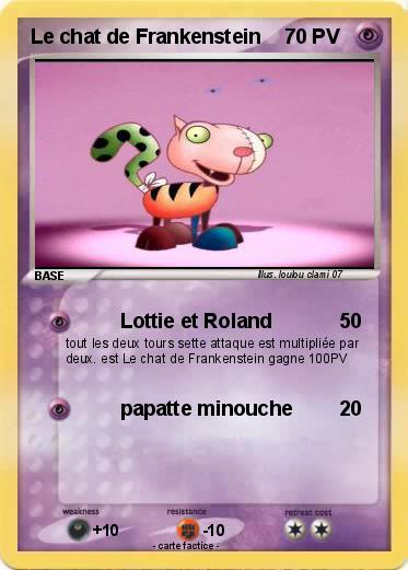 Pokemon Le chat de Frankenstein