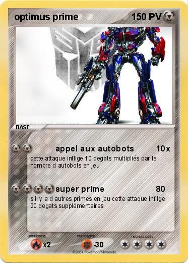 Pokemon optimus prime