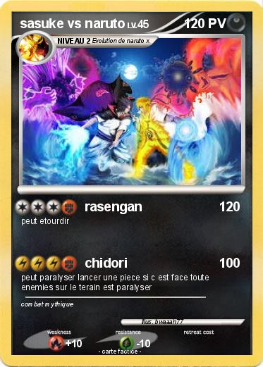 Pokemon sasuke vs naruto