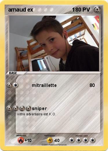 Pokemon arnaud ex                          1