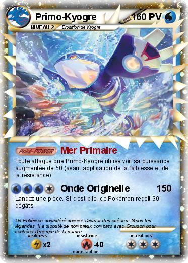 Pokemon Primo-Kyogre