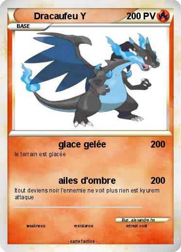 Pokemon Dracaufeu Y