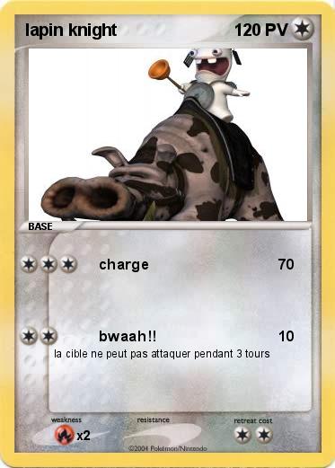Pokemon lapin knight