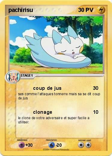 Pokemon pachirisu