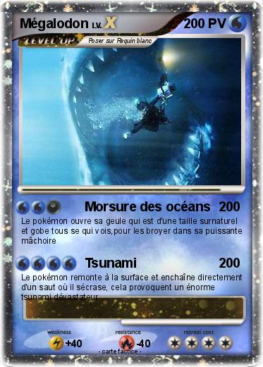 Pokemon Mégalodon