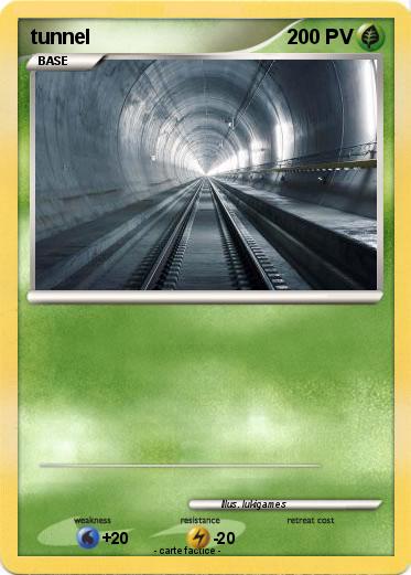 Pokemon tunnel