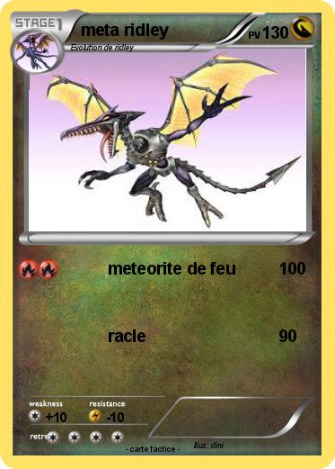 Pokemon meta ridley