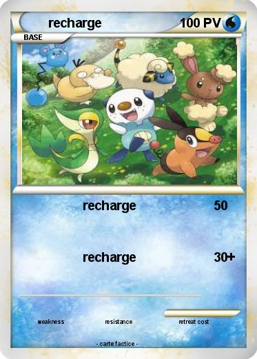 Pokemon recharge