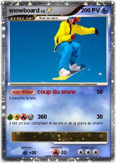 Pokemon snowboard