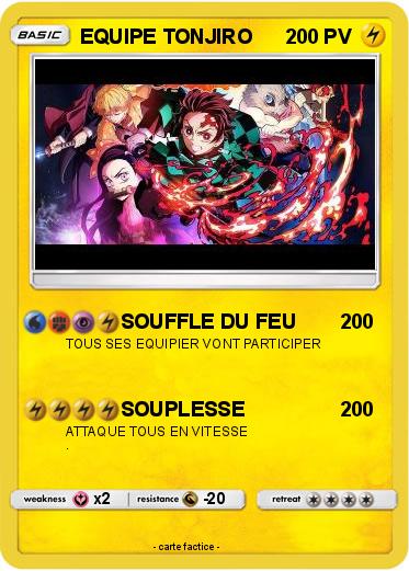 Pokemon EQUIPE TONJIRO